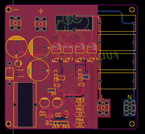 单相全桥逆变器 2 PCB3